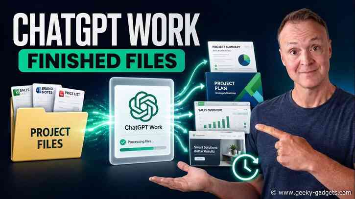 ChatGPT Work Mode Links Projects to Local Desktop Folders