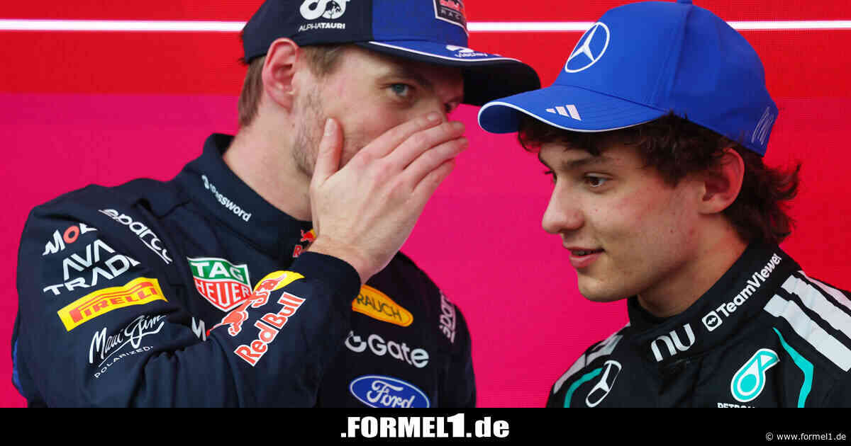 Palmer: Verstappen als Teamkollege von Antonelli wäre "Rezept für Katastrophe"