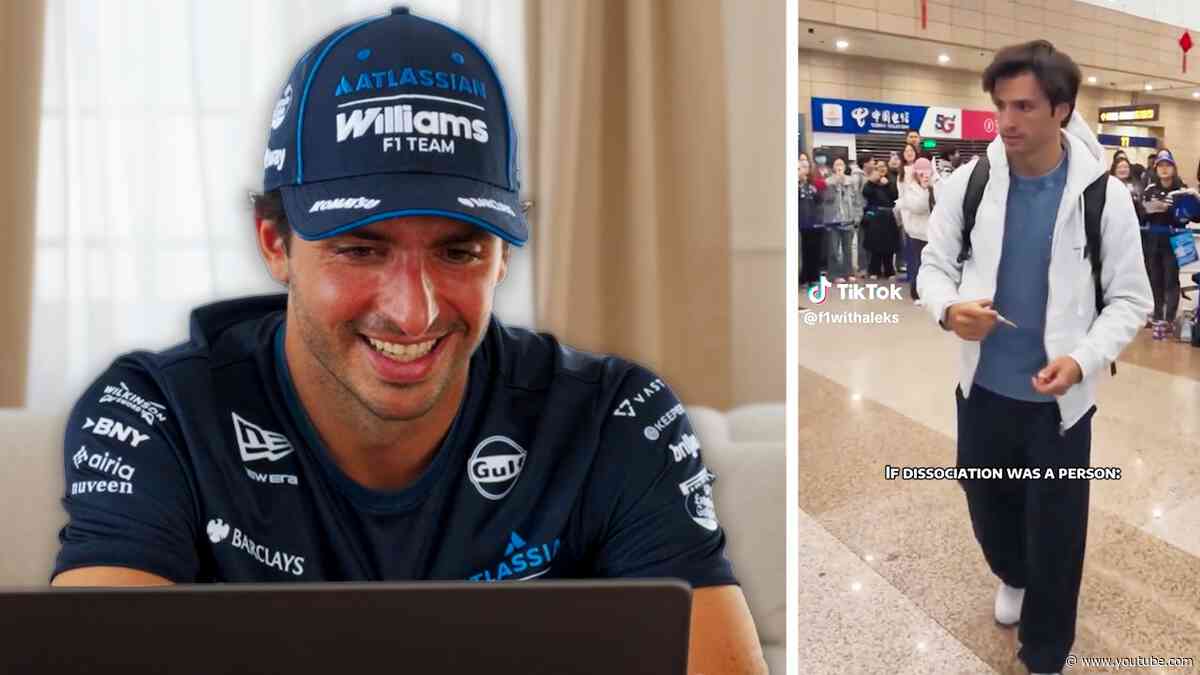 Carlos Sainz Reacts To The FUNNIEST Memes Of Himself