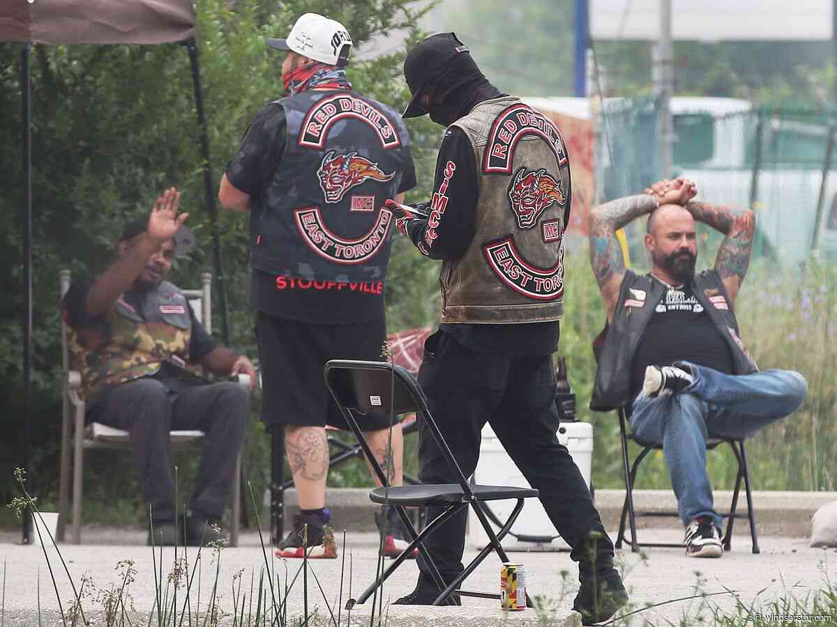 Outlaw biker gangs from Canada and U.S. descend on Windsor for Hells Angels party