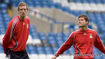 Peter Crouch chatted up Xabi Alonso's wife at Liverpool before being stitched up