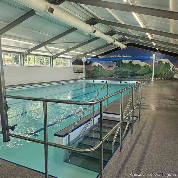 Refurbished Bishop’s Castle swimming pool to open on Friday