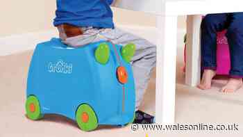 Hours left to get Trunki ride-on kids suitcase that makes airports bearable for £31
