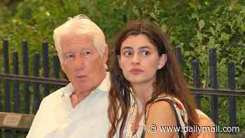 Richard Gere, 76, cozies up to onscreen love interest, 28, during controversial romance drama filming