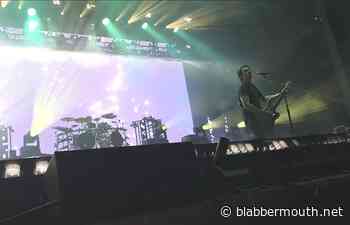 GOJIRA Plays First Show With PALEFACE SWISS Drummer LUIGI PARAVENTI (Video)