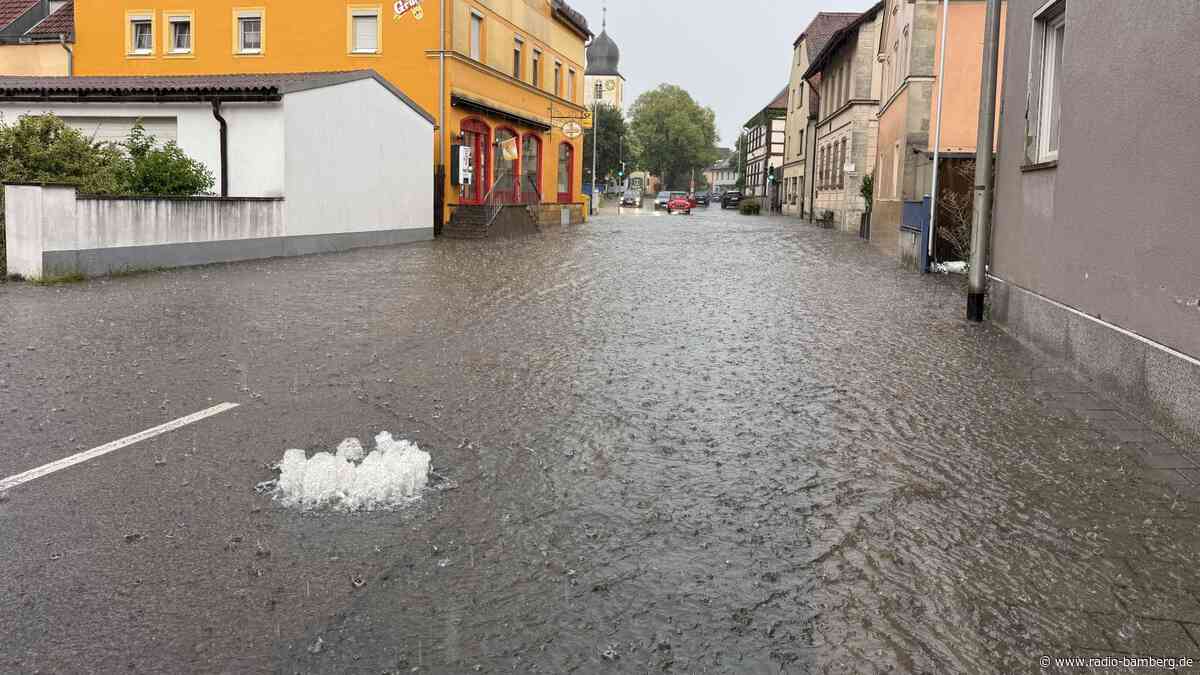 Unwetter aktuell im Landkreis Bamberg