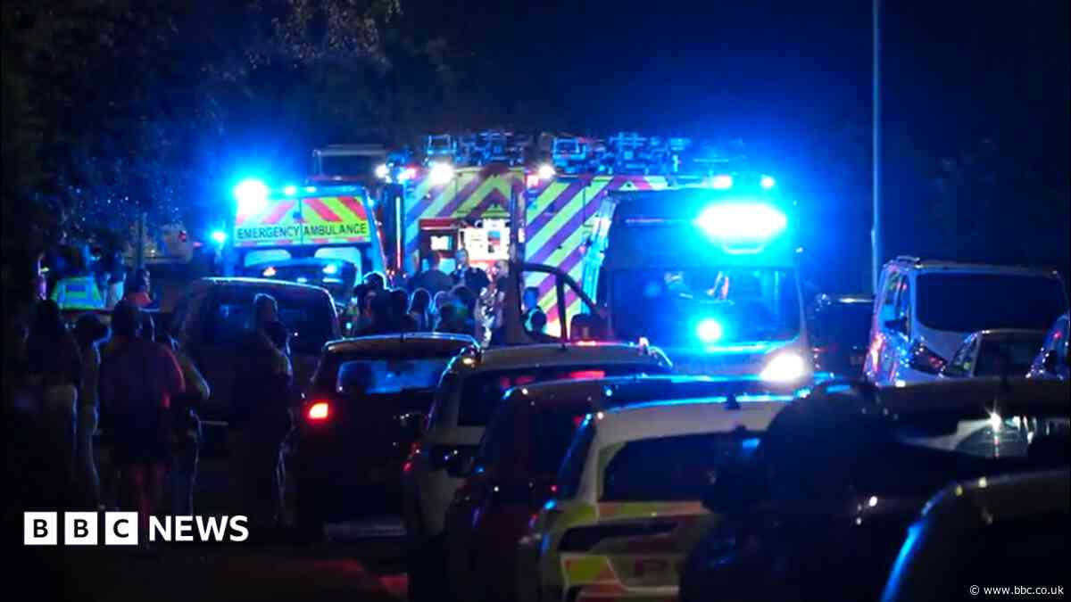 Boy and two men arrested after police pursuit crash