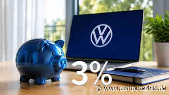 VW Bank bietet 3 % aufs Sparkonto – planbarer Zins und etwas Flexibilität