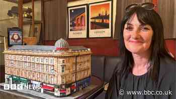 Miniature model of Glasgow landmark destroyed by fire goes on display