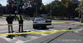 Man dies after e-scooter and car crash outside Dufferin Mall