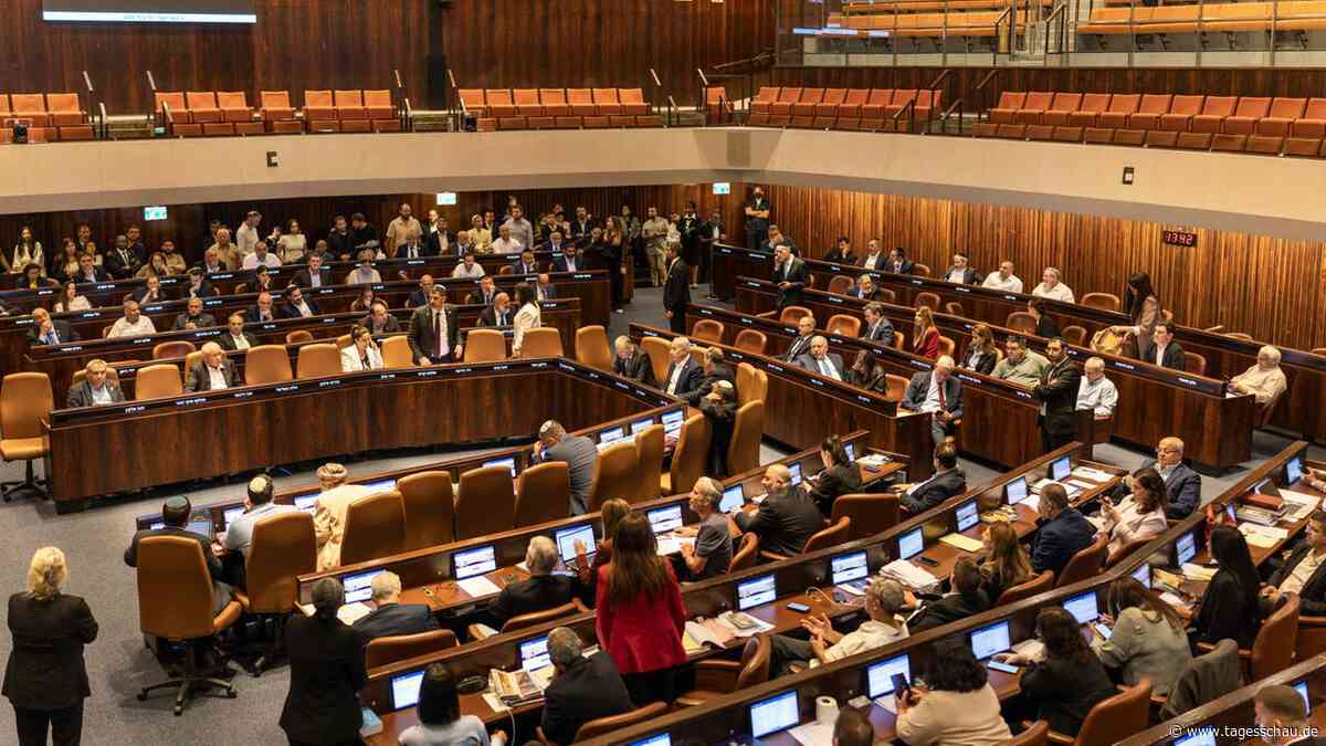 Israels Parlament löst sich auf - Wahlkampf beginnt
