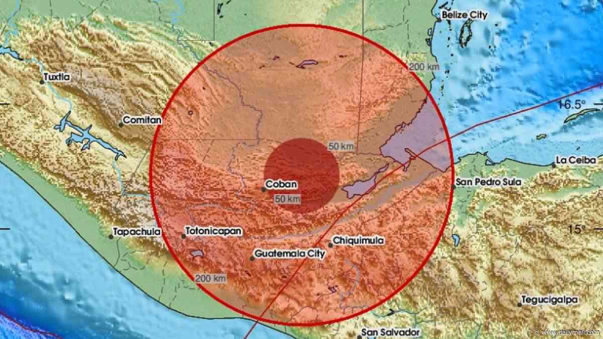 Major 7.4 magnitude earthquake strikes off the coast of Mexico sparking tsunami warning