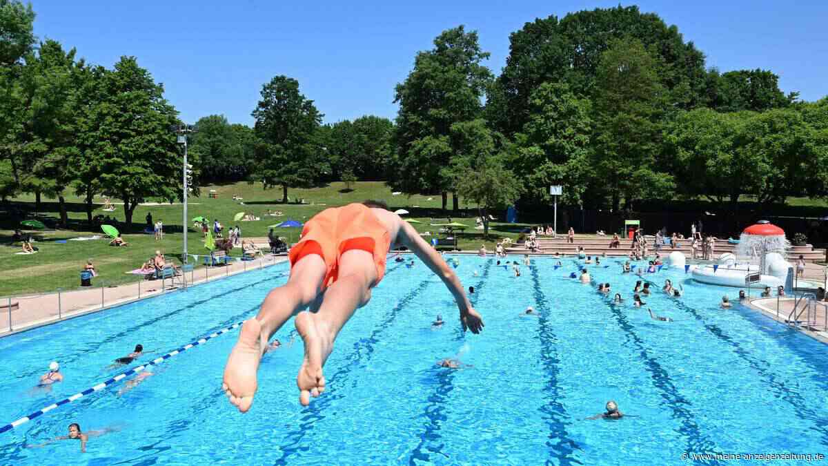 Sondertarif für einen Euro: Freibad lockt Gäste zur Mittagspause ins Wasser