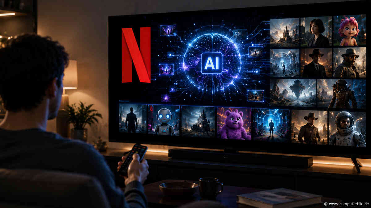 Netflix bestätigt: 300 Produktionen 2026 mit generativer KI umgesetzt