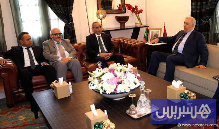 لفتيت يبحث التعاون مع نظيره الموريتاني