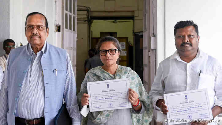 Three ex-TMC MPs re-elected to Rajya Sabha as BJP candidates days after switching sides