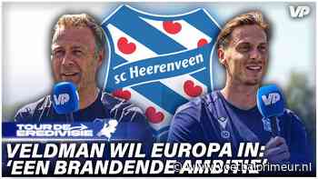 Veldman heeft 'brandende ambitie' met Heerenveen: 'De club leeft weer'