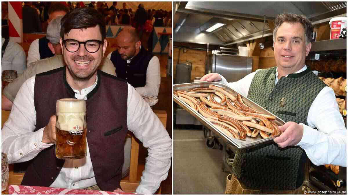 Bier-Preis steht fest: So viel kostet die Mass heuer auf dem Rosenheimer Herbstfest