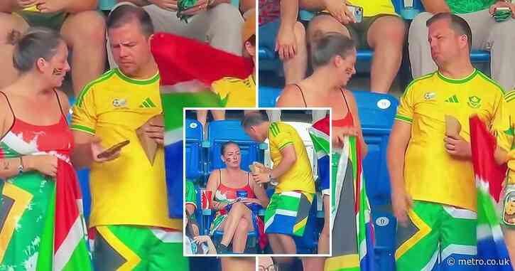 Lipreader reveals what really went down during World Cup couple’s viral argument