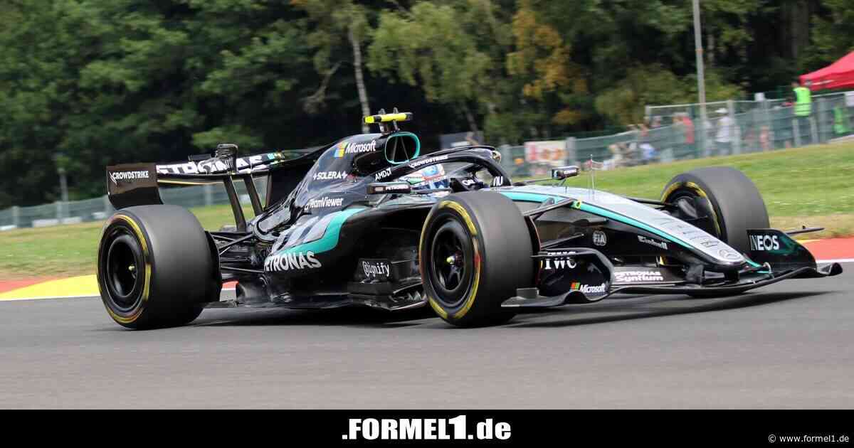 2. Freies Training Spa: Zwei rote Flaggen bei Antonelli-Bestzeit