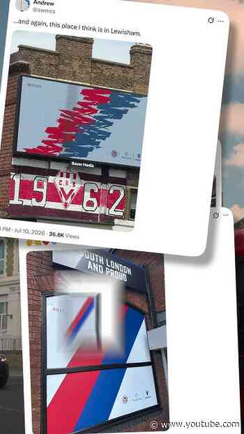 Taking over South London... 10am  |  #CPFC #crystalpalace #newkit