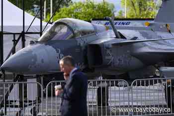 Saab says pilot training will take place in Canada if Ottawa buys Gripen jets