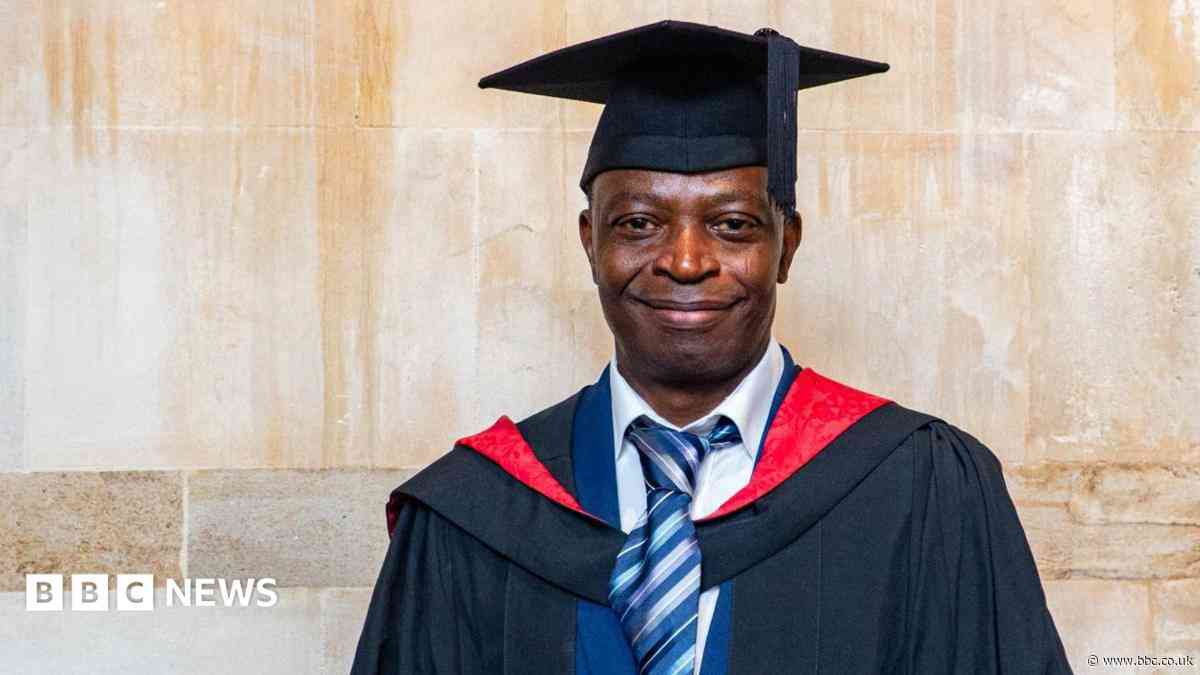 Father-of-five follows dream to become nurse at 64
