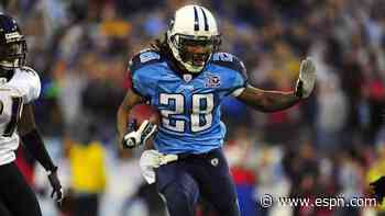 Titans to induct ex-RB Johnson in Ring of Honor