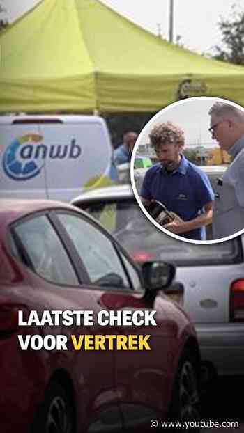 Laatste check voor vertrek