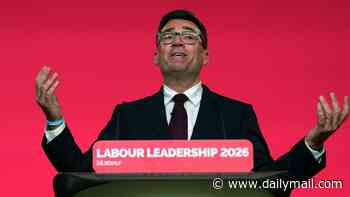 Comrade Burnham takes over: He lurches Britain Left with Labour 'coronation' speech rant about the evils of capitalism - vowing return to the 1970s
