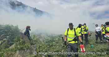 Fire chief praises 'amazing' commitment of crews as Dovestone blaze enters seventh day