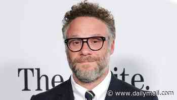 Seth Rogen reveals the bizarre two words he kept repeating while filming sex scene with Penelope Cruz for their kinky new comedy The Invite