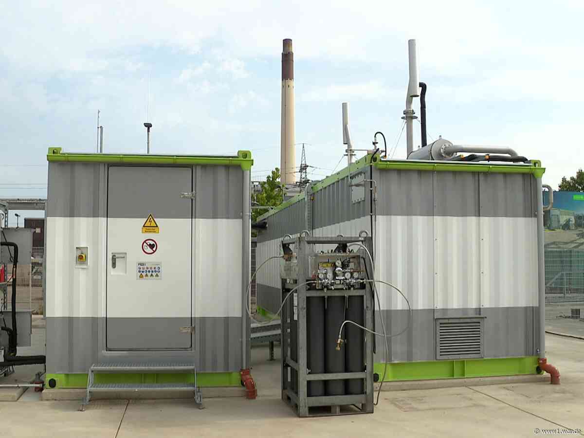 Stadtwerke Düsseldorf starten Wasserstoff-Produktion