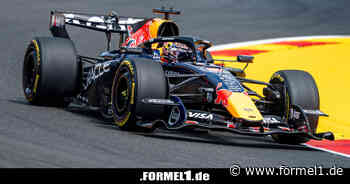 Trotz Schimpftirade am Funk: Max Verstappen mit solidem Freitag in Spa