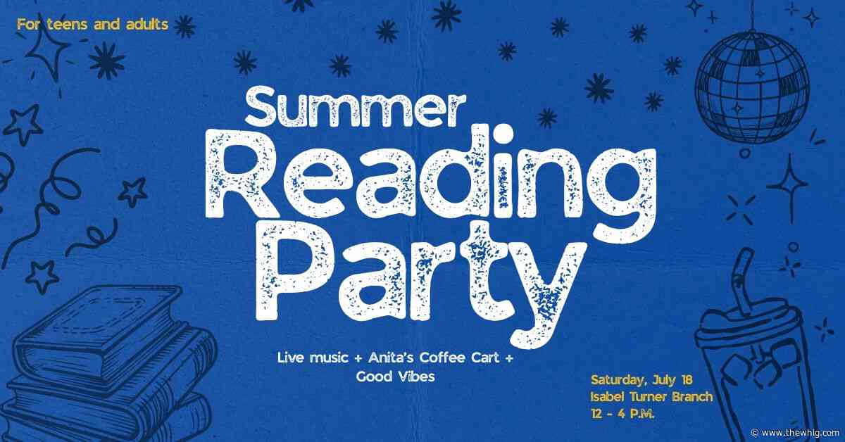 KFPL hosting summer reading party at newly reopened Isabel Turner branch