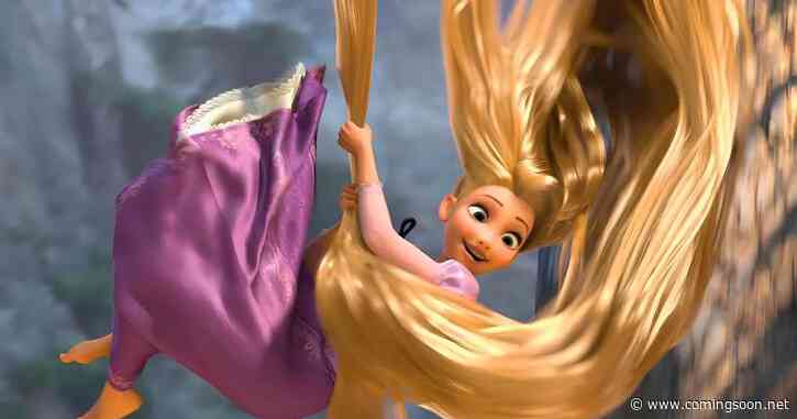 Tangled Live-Action Movie Set Photos Offer First Look at Rapunzel’s Massive Hair, Flynn Rider