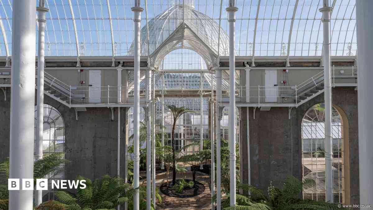 Restored Victorian palm houses to reopen at Royal Botanic Garden