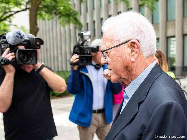 Mistrial declared for Frank Stronach's sex assault conviction after complainant's lawyer makes 'bizarre' request for money