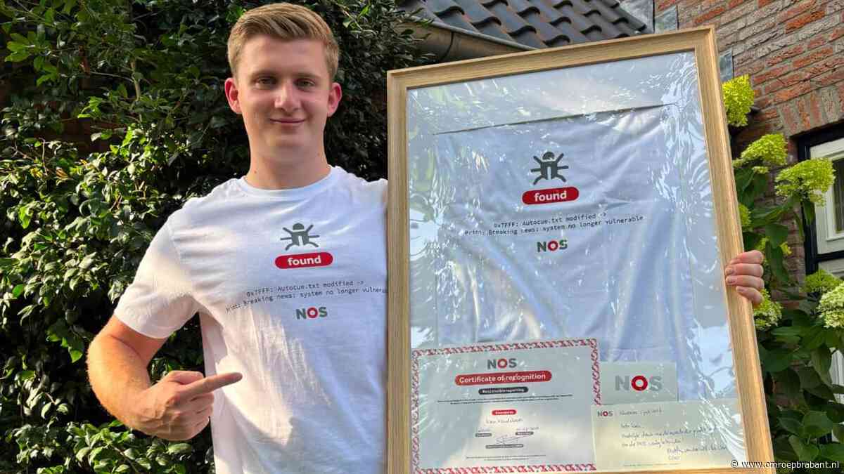 Koen (19) hackt als eerste ooit de NOS: 'Potentiële schade was 5 miljoen'
