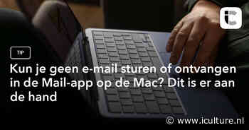 Kun je geen e-mail sturen of ontvangen in de Mail-app op de Mac? Dit is er aan de hand
