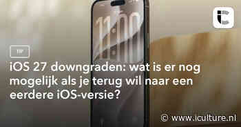 iOS 27 downgraden: wat is er nog mogelijk als je terug wil naar een eerdere iOS-versie?