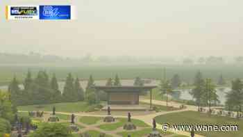 Sctd. storms moving through, air quality improves later