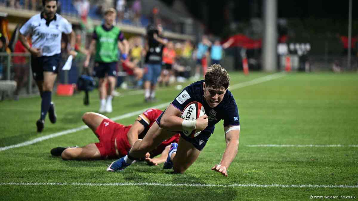 Wales U20s finish sixth after disappointing Scotland defeat