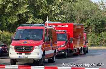 FFW Schwalmtal: Korrekturmeldung: Gefahrstoffeinsatz in einem Industriebetrieb in Waldniel