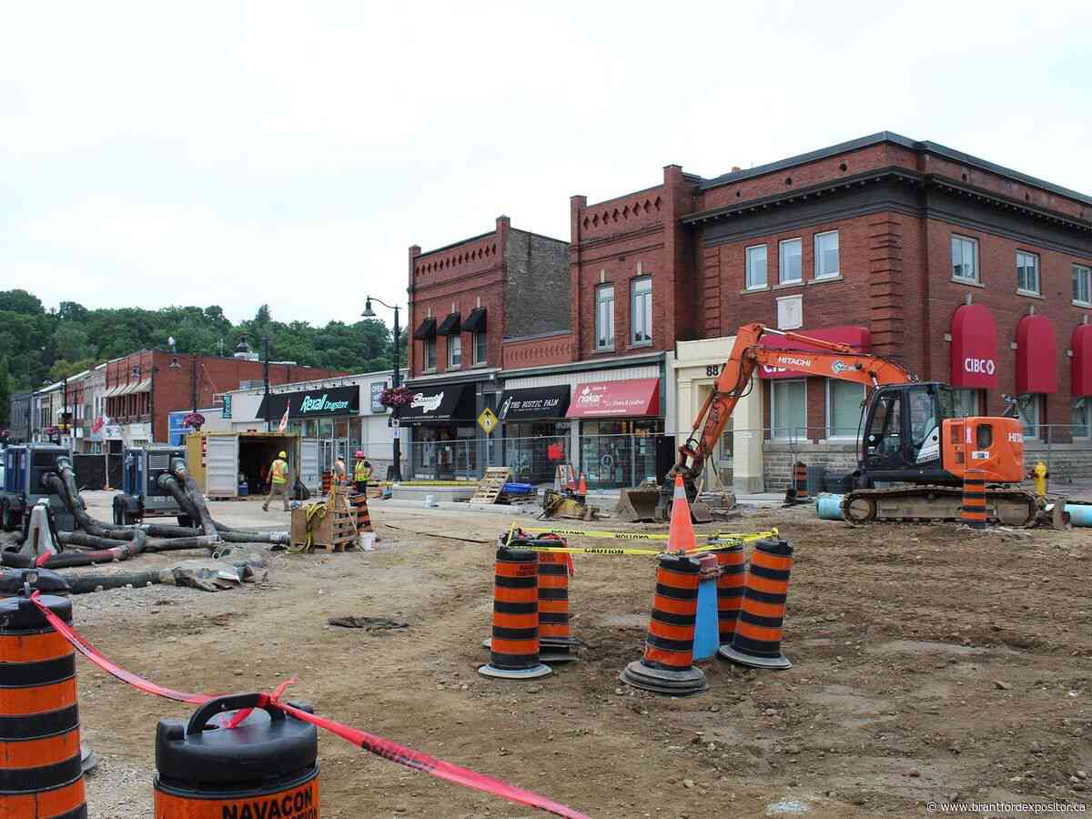 Many businesses, customers not digging ongoing roadwork in downtown Paris