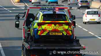 Every update as police car recovered following multi-vehicle A1 crash in Newcastle