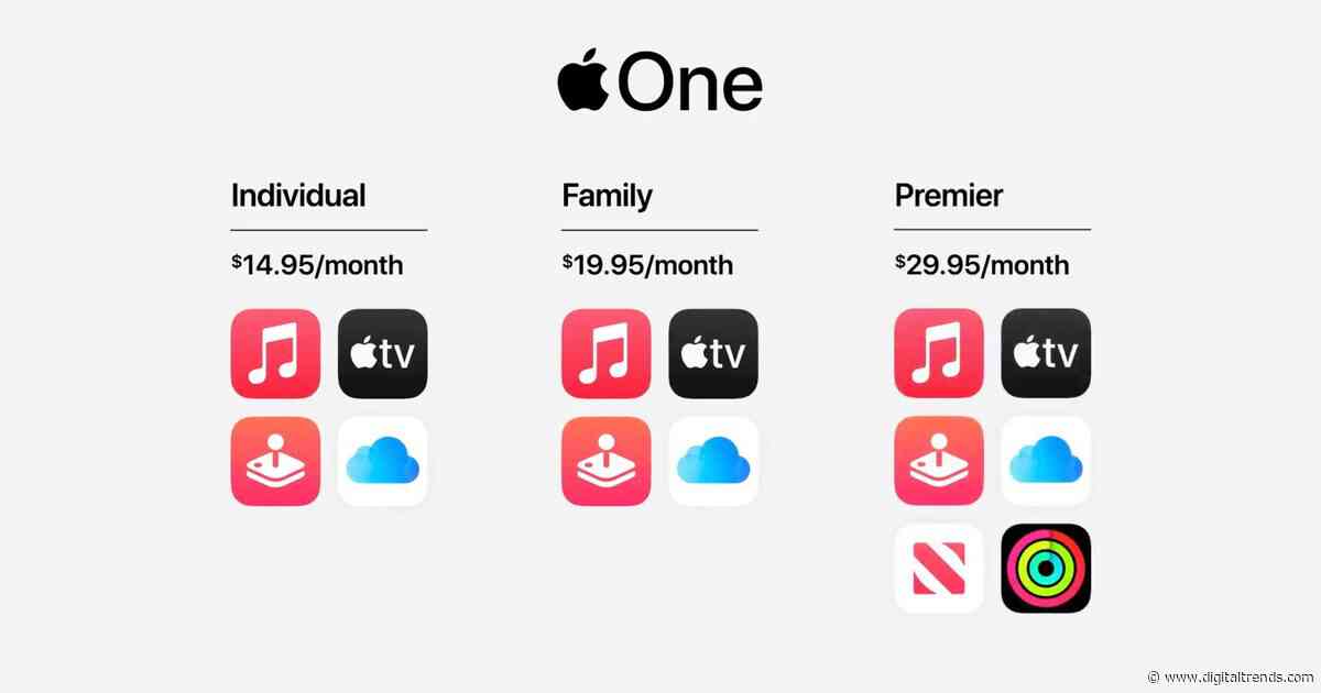 Another Apple price hike just landed, this time on Apple One