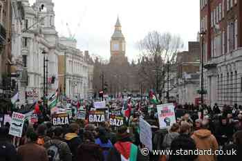 Met Police imposes conditions on huge pro-Palestine march in central London this weekend