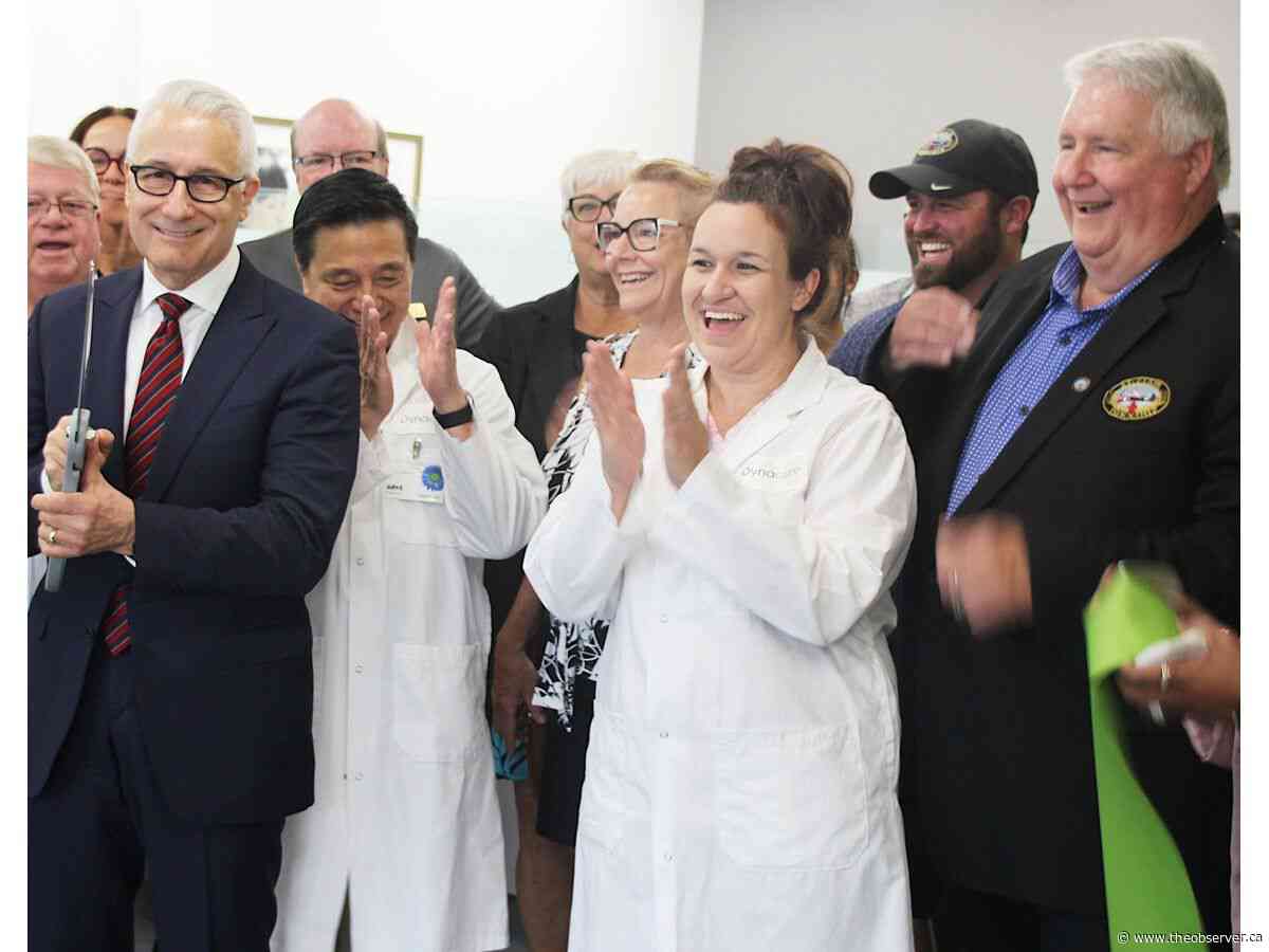 Corunna celebrates new medical lab