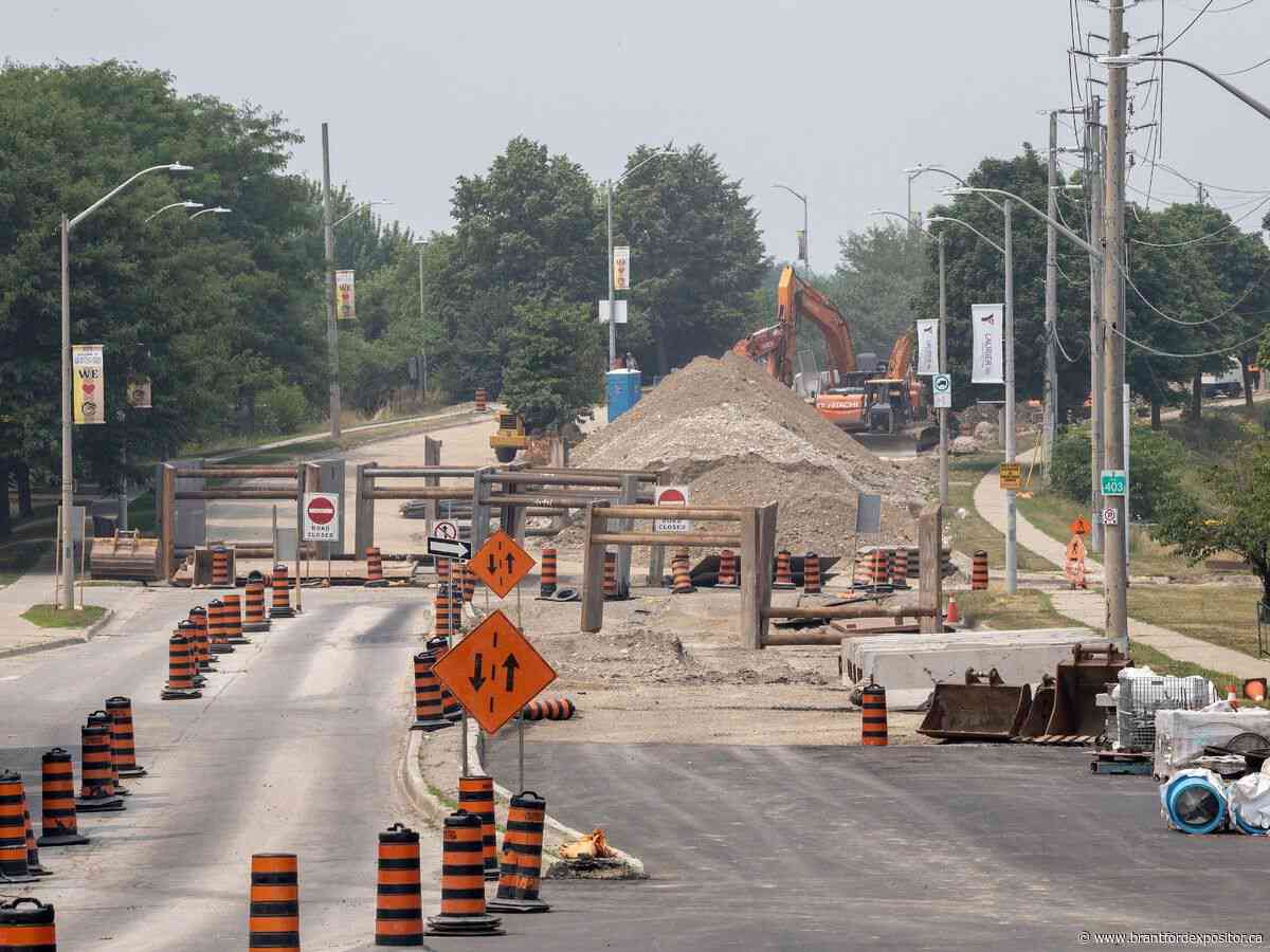 City provides weekly update on downtown Brantford road closures
